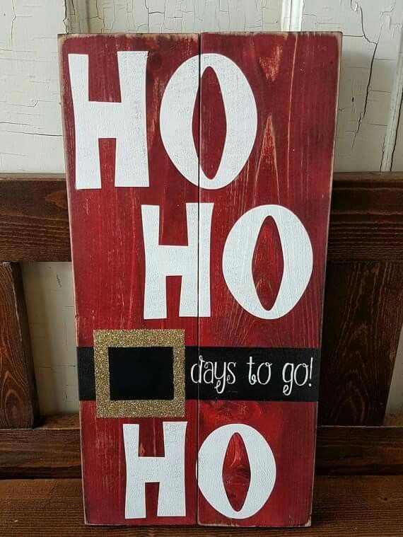 Best ideas about DIY Wooden Christmas Signs
. Save or Pin Christmas Countdown diy wood crafts Now.