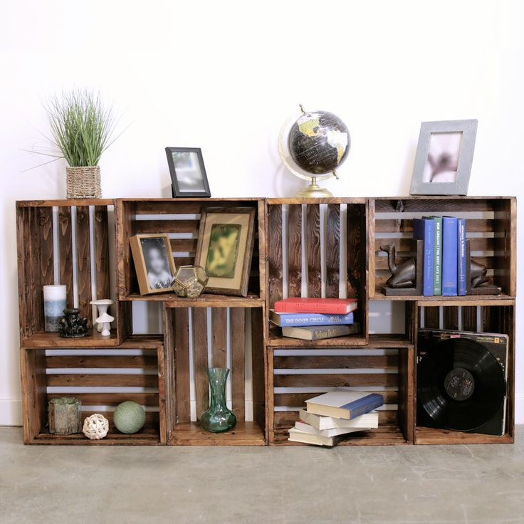 Best ideas about DIY Wooden Crate Bookshelf
. Save or Pin 25 best Crate Bookshelf ideas on Pinterest Now.