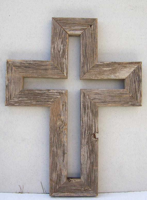 Best ideas about DIY Wooden Cross
. Save or Pin Aged Barnwood Wall Cross Unique one of a kind Now.