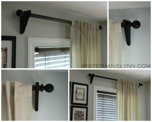 Best ideas about DIY Wooden Curtain Rods
. Save or Pin Make Your Own Wooden Ball Curtain Rod Set with Brackets Now.