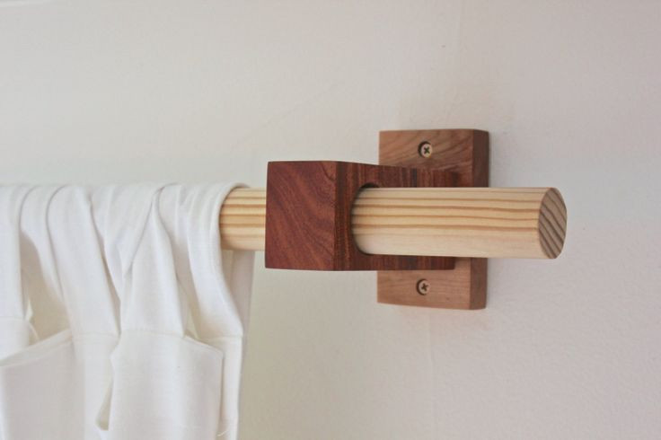 Best ideas about DIY Wooden Curtain Rods
. Save or Pin DIY Curtain Rod idea … Now.