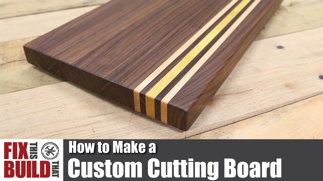 Best ideas about DIY Wooden Cutting Board
. Save or Pin Custom Cutting Board from Scrap Wood Now.