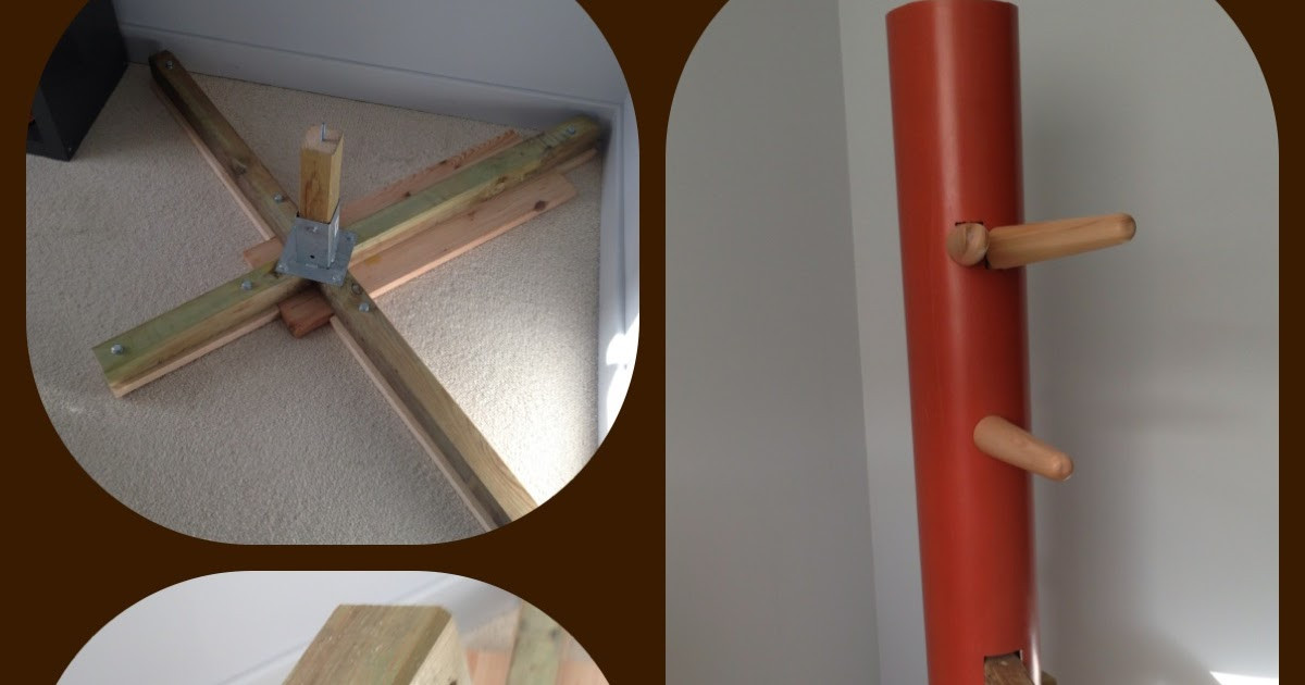Best ideas about DIY Wooden Dummy
. Save or Pin moonbuz DIY PVC Wooden Dummy Wing Chun Now.