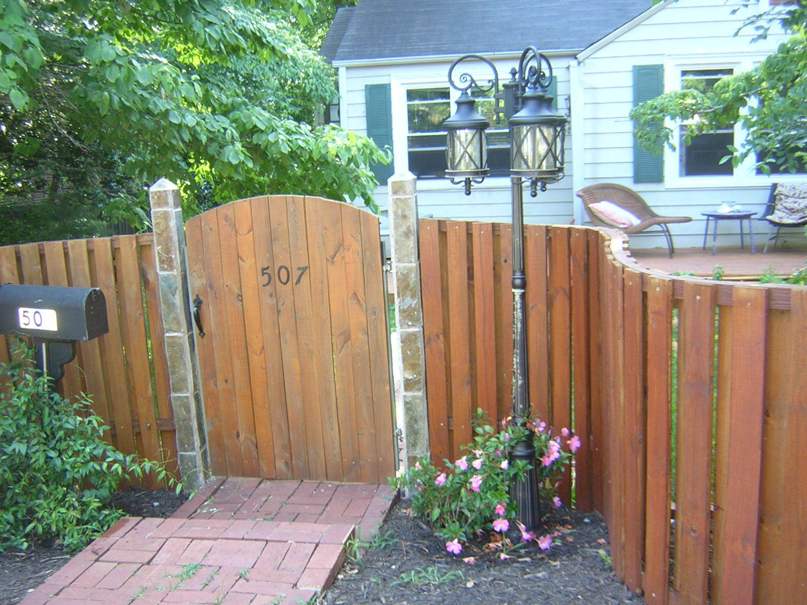 Best ideas about DIY Wooden Fence
. Save or Pin Build a Curved Wooden Fence Now.