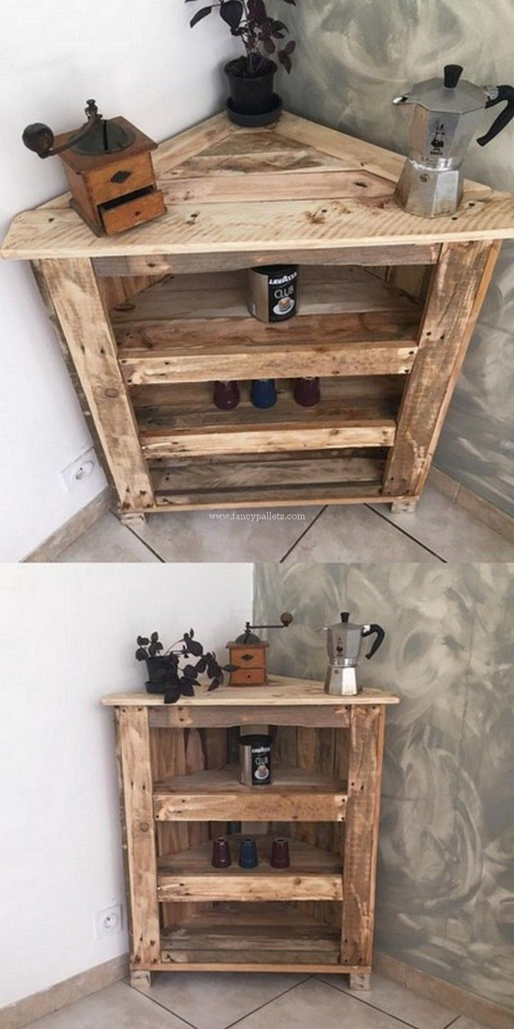 Best ideas about DIY Wooden Furniture Projects
. Save or Pin Diy Pallets Corner Cabinet Design Dis hout Now.