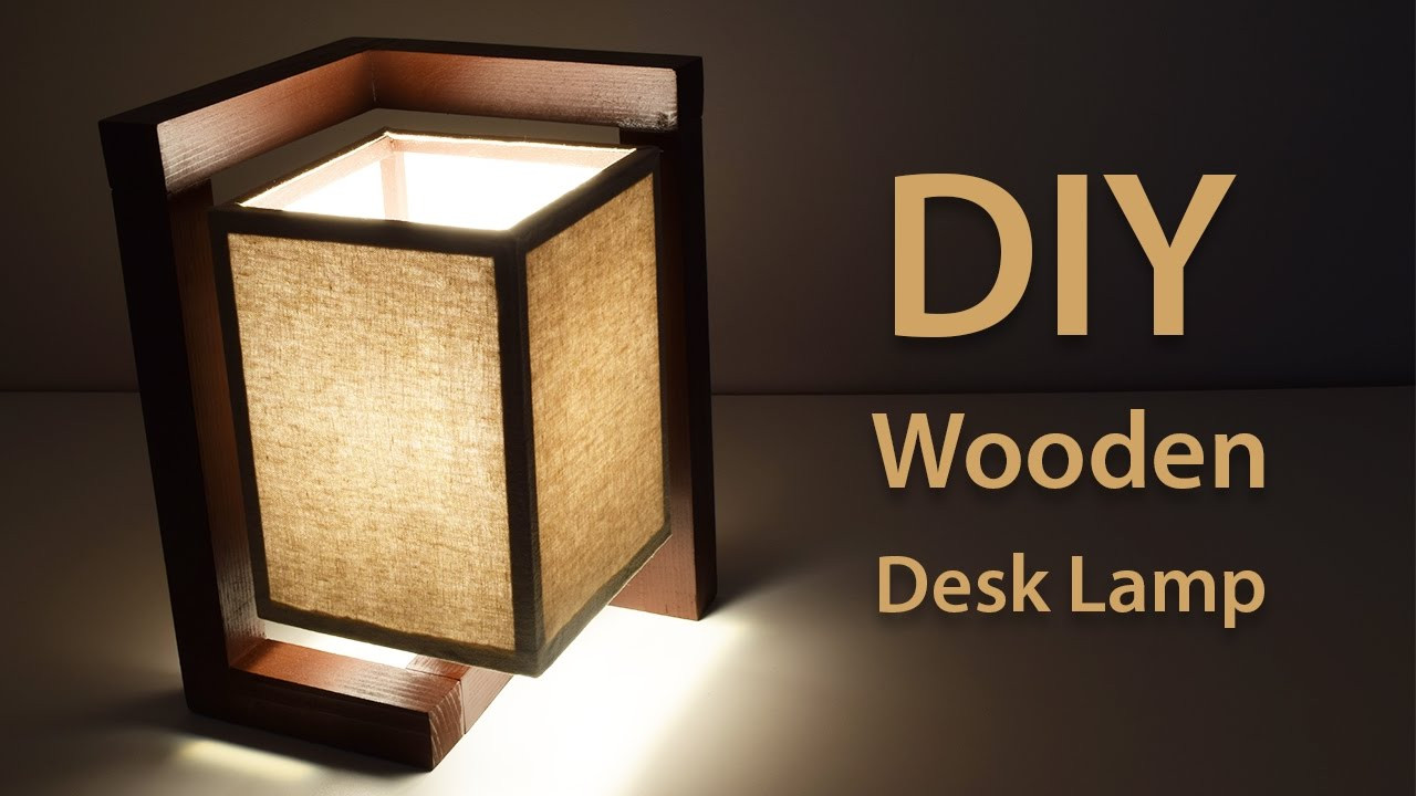 Best ideas about DIY Wooden Lamps
. Save or Pin How To Build A Wooden Desk Lamp Now.