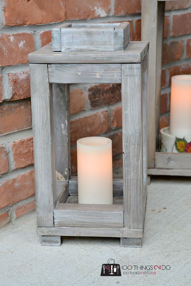 Best ideas about DIY Wooden Lantern
. Save or Pin DIY Wooden Lantern Roundup ‹ Build Basic Now.