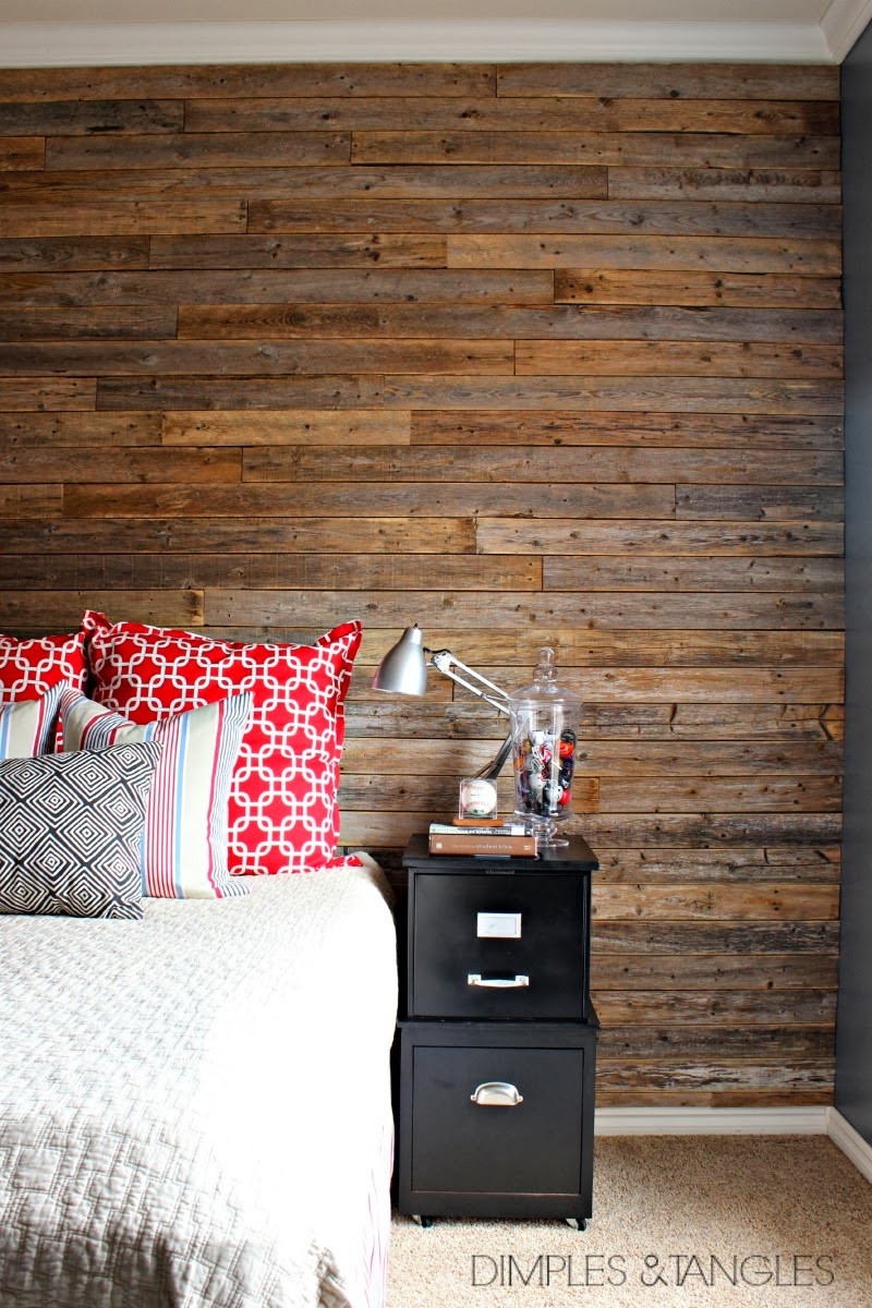 Best ideas about DIY Wooden Plank Wall
. Save or Pin DIY WOOD FENCE PLANK WALL TUTORIAL Dimples and Tangles Now.