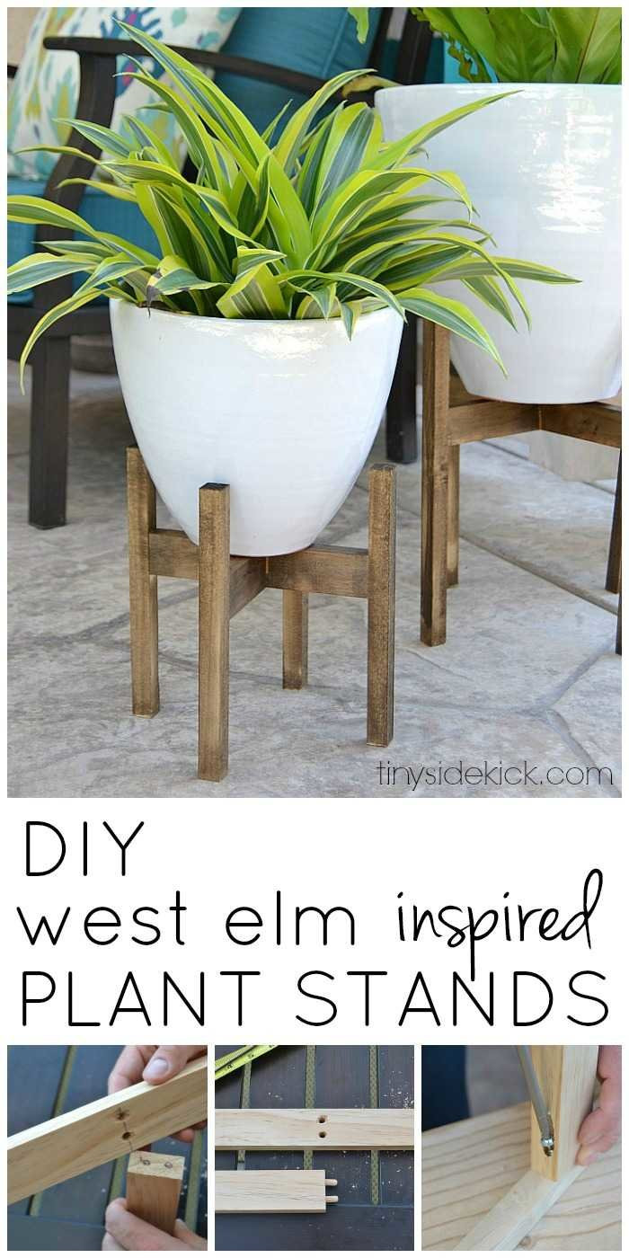 Best ideas about DIY Wooden Plant Stand
. Save or Pin West Elm Inspired Wooden Plant Stands Now.