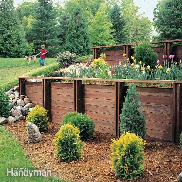 Best ideas about DIY Wooden Retaining Wall
. Save or Pin How to Build a Treated Wood Retaining Wall Now.