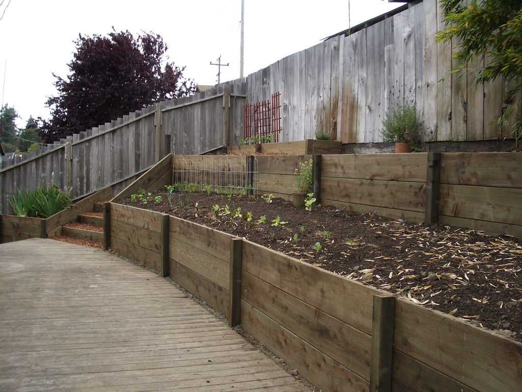 Best ideas about DIY Wooden Retaining Wall
. Save or Pin DIY Timber Retaining Walls Richmond Sand Gravel and Now.