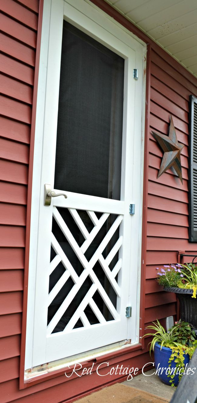 Best ideas about DIY Wooden Screen Door
. Save or Pin DIY Wood Screen Door Tutorial Red Cottage Chronicles Now.