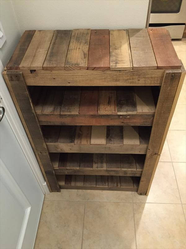 Best ideas about DIY Wooden Shoe Rack
. Save or Pin DIY Entryway Shoe Rack Pallets Now.