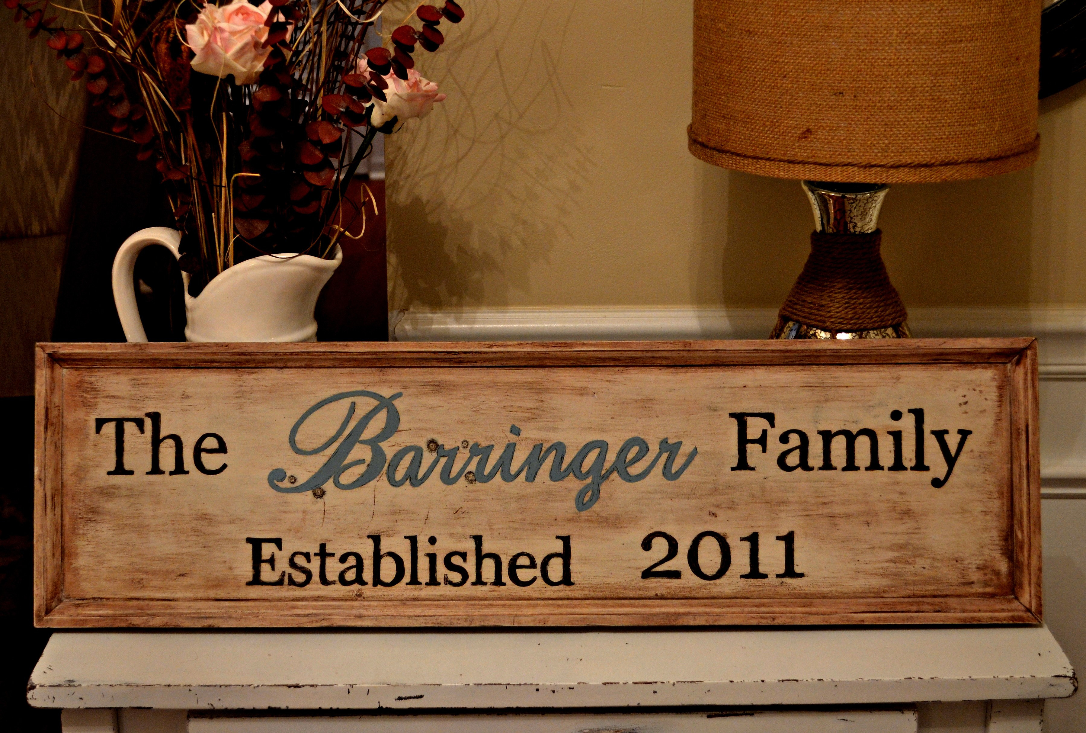 Best ideas about DIY Wooden Signs
. Save or Pin DIY Wooden Family Sign Now.