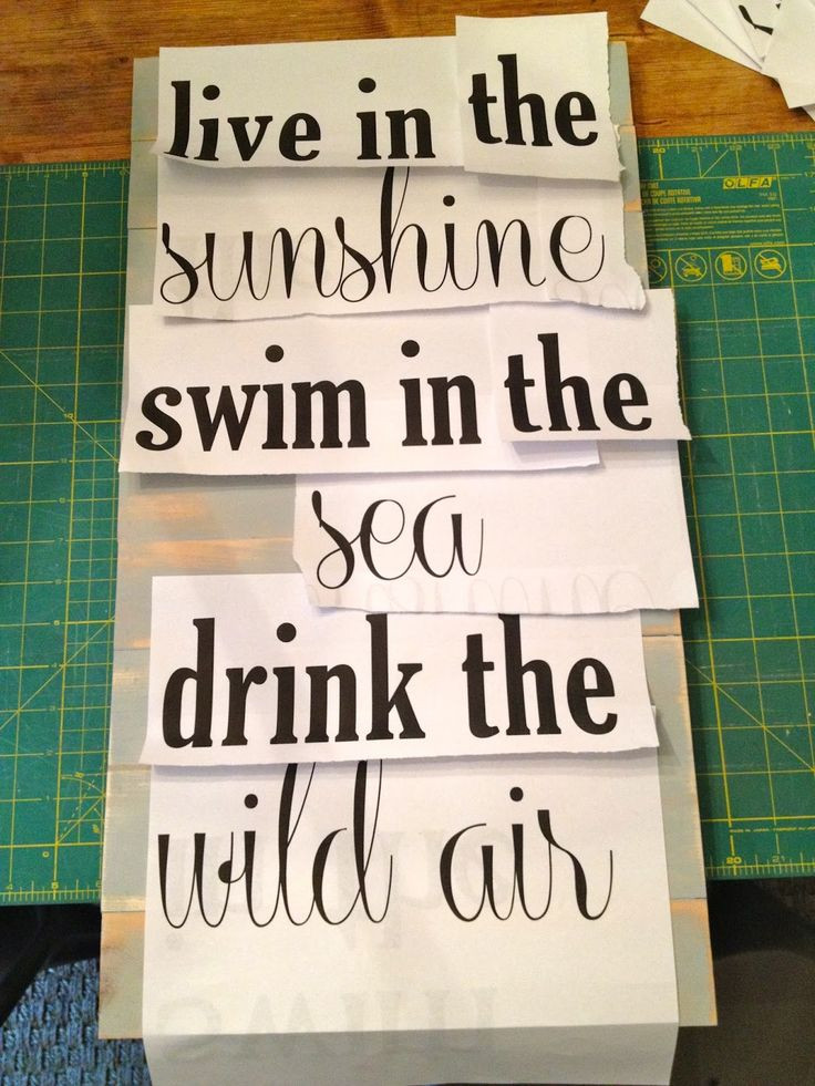 Best ideas about DIY Wooden Signs With Sayings
. Save or Pin How to paint words on wood there is also a link to a DIY Now.