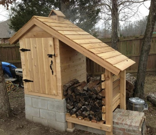 Best ideas about DIY Wooden Smoker
. Save or Pin DIY Cedar Smoke House Homestead & Survival Now.