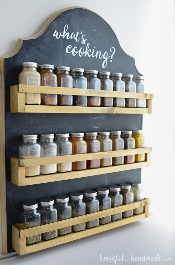 Best ideas about DIY Wooden Spice Rack
. Save or Pin Wooden Spice Rack Build Plans a Houseful of Handmade Now.