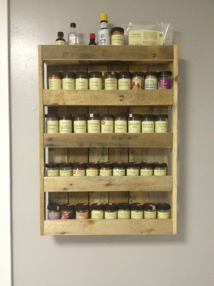 Best ideas about DIY Wooden Spice Rack
. Save or Pin Best 25 Pallet spice rack ideas on Pinterest Now.