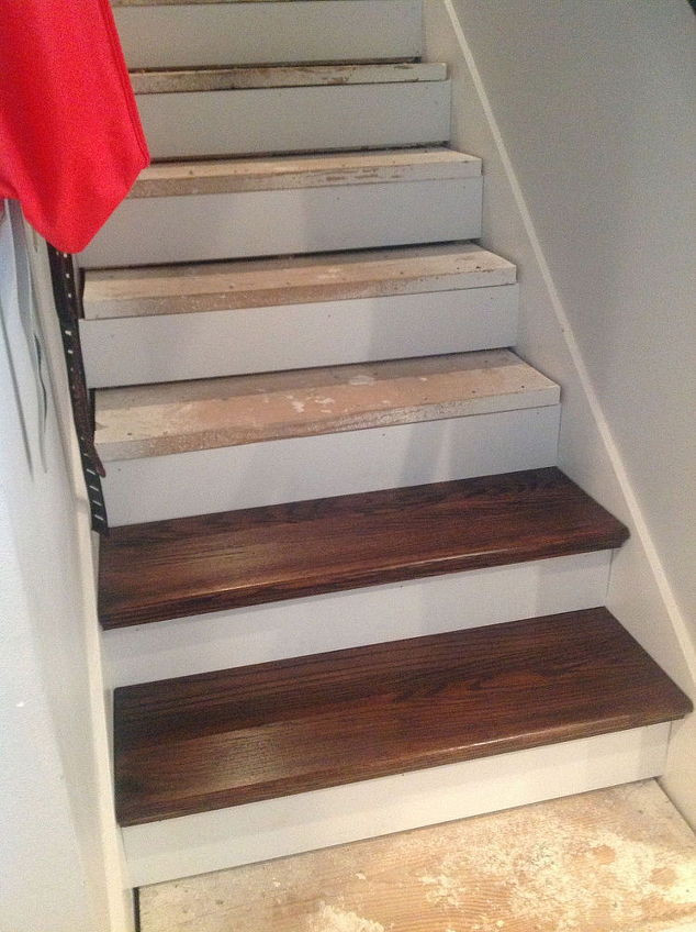 Best ideas about DIY Wooden Stairs
. Save or Pin From Carpet to Wood Stairs Redo Cheater Version Now.