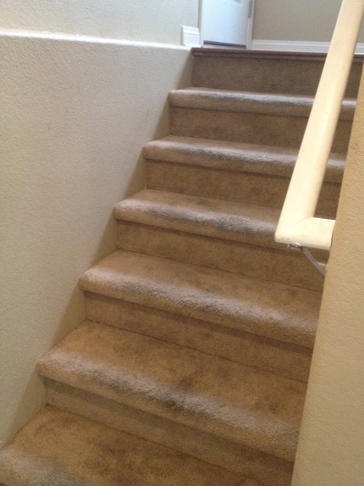 Best ideas about DIY Wooden Stairs
. Save or Pin Choosing Contentment Inexpensive DIY Carpet to Wood Stairs Now.