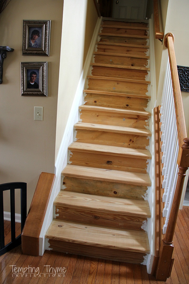 Best ideas about DIY Wooden Stairs
. Save or Pin Staining Pine Stair Treads Now.