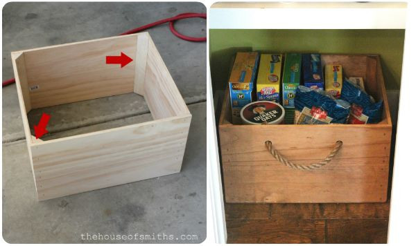 Best ideas about DIY Wooden Storage Box
. Save or Pin 27 best images about shelves under cabinet on Pinterest Now.
