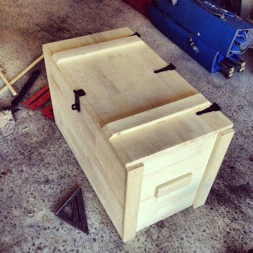 Best ideas about DIY Wooden Storage Box
. Save or Pin DIY Wooden Storage Chest Oh you Crafty Ninja Now.