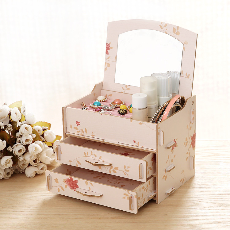 Best ideas about DIY Wooden Storage Boxes
. Save or Pin DIY High Quality Wooden storage box Make Up Organizer 3 Now.