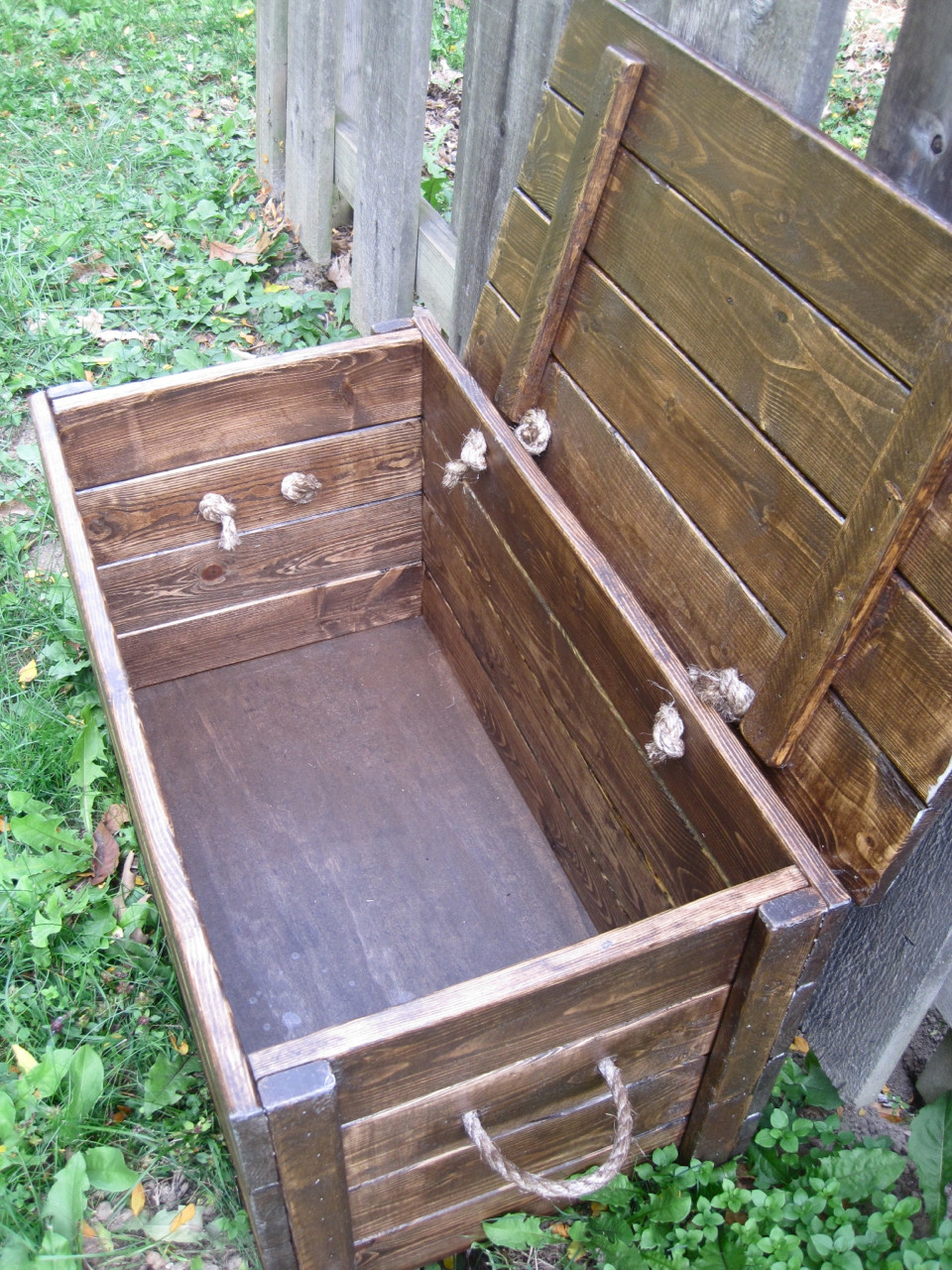 Best ideas about DIY Wooden Storage
. Save or Pin The Project Lady Wood Storage Chest Make your own Now.