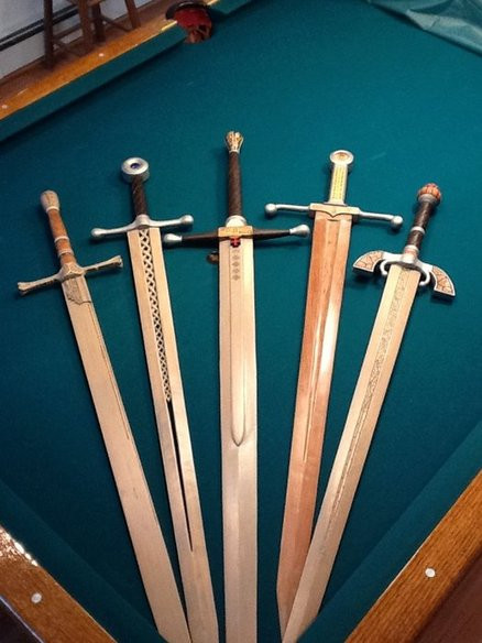 Best ideas about DIY Wooden Sword
. Save or Pin Handcarved Wooden Swords by Scultoro3 LumberJocks Now.