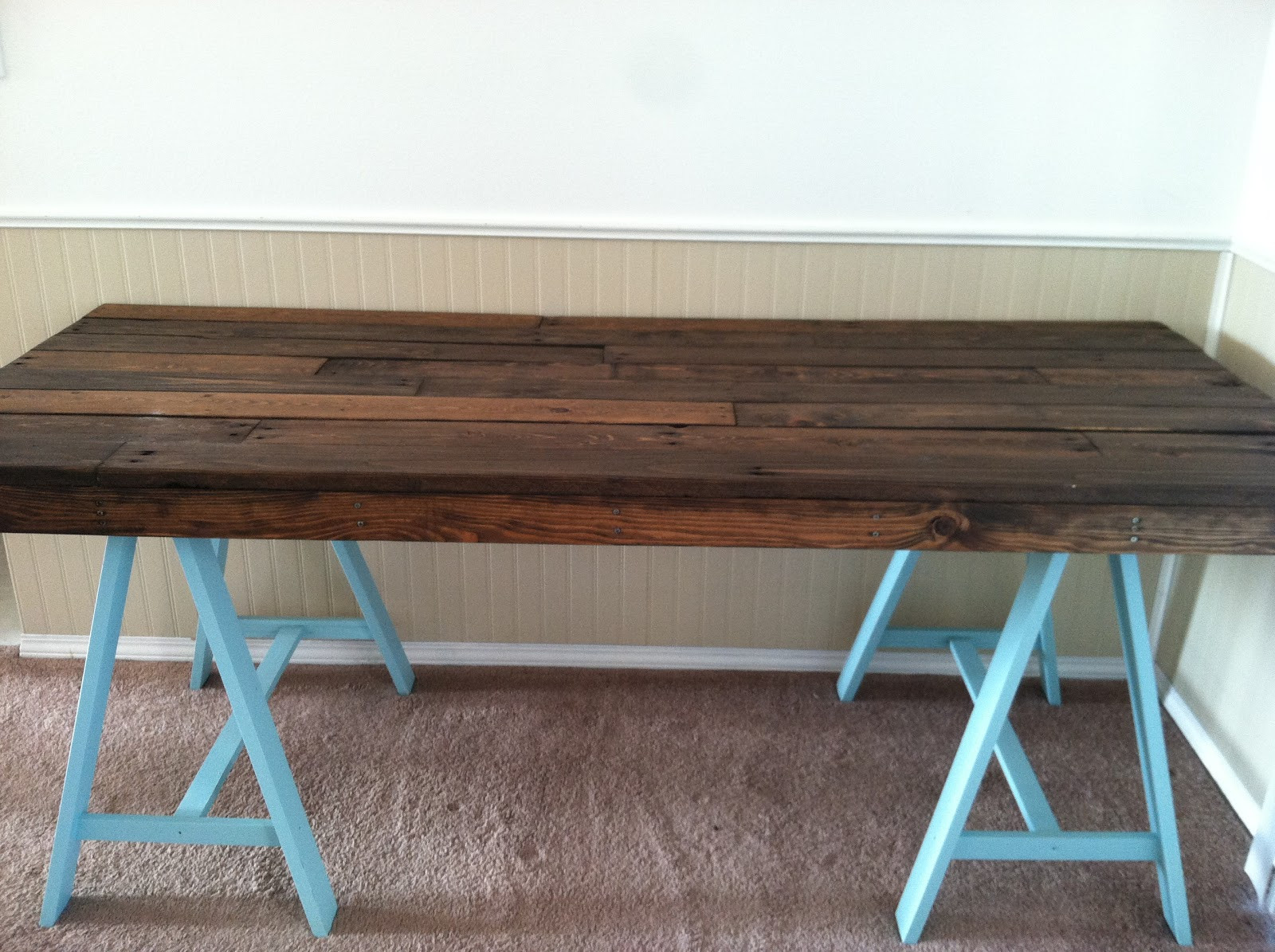 Best ideas about DIY Wooden Table Legs
. Save or Pin 18 DIY Sawhorse Desk Plans Now.