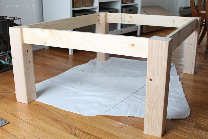 Best ideas about DIY Wooden Table Legs
. Save or Pin DIY Farmhouse Coffee Table Love Grows Wild Now.