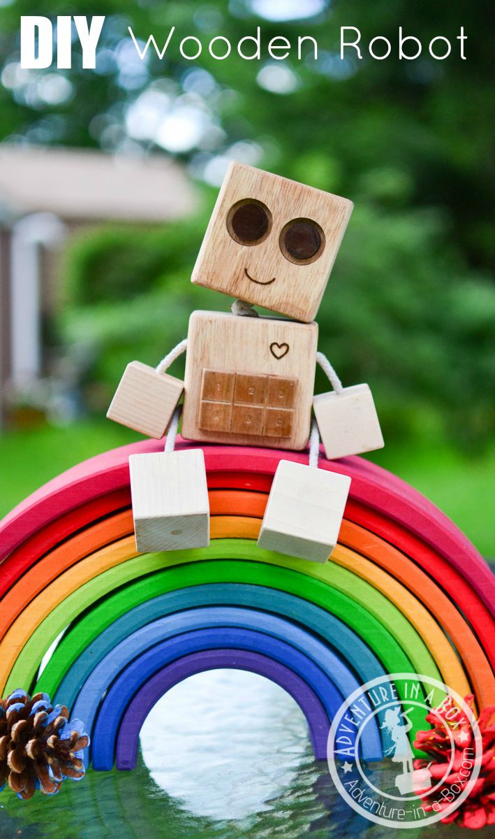 Best ideas about DIY Wooden Toys
. Save or Pin DIY Wooden Robot Buddy Easy Project for Kids Now.