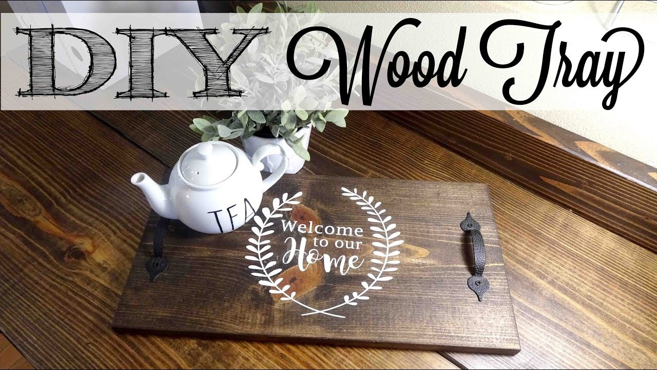 Best ideas about DIY Wooden Trays
. Save or Pin DIY Easy Wood Tray Now.