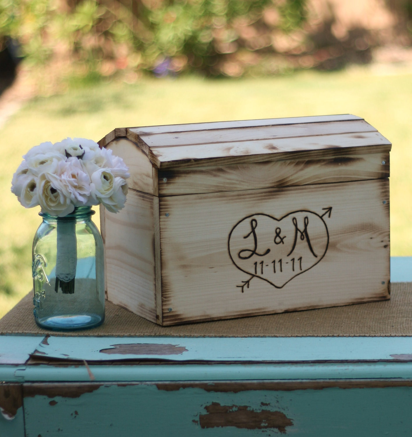 Best ideas about DIY Wooden Wedding Card Box
. Save or Pin Rustic Card Box Personalized Wedding Engraved Wood Item Now.