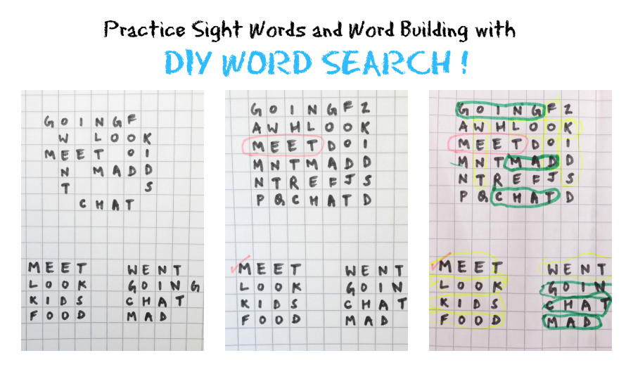 Best ideas about DIY Word Search
. Save or Pin Practical Mom DIY WORD SEARCH Practice Sight Words Now.