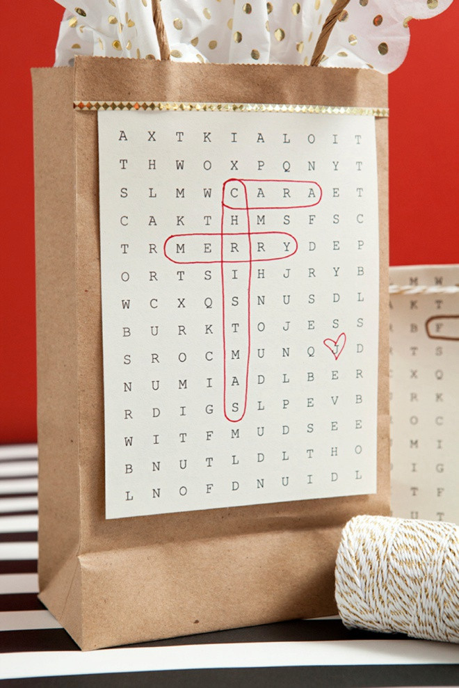 Best ideas about DIY Word Search
. Save or Pin Editable Printable Word Search Gift Wrap For FREE Now.