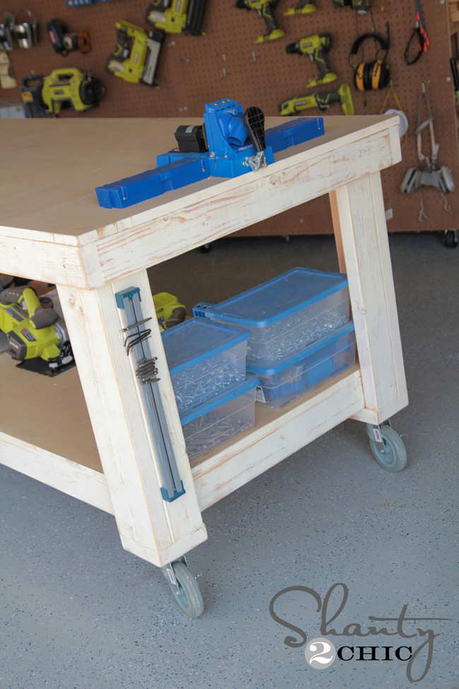 Best ideas about DIY Work Bench
. Save or Pin New Year New Workbench Baby Shanty 2 Chic Now.