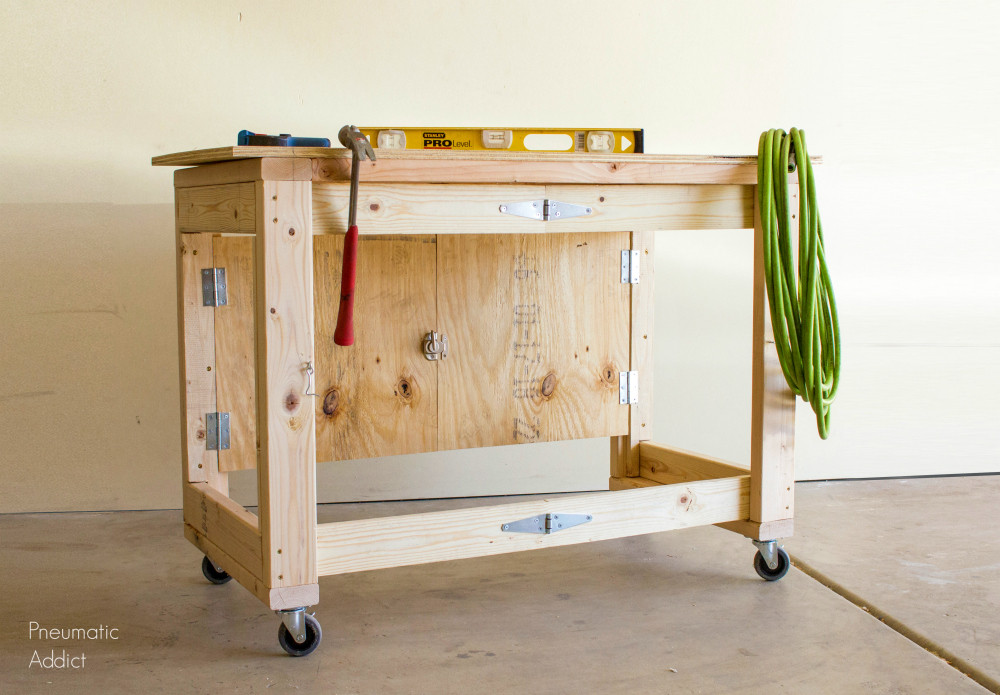 Best ideas about DIY Work Bench
. Save or Pin DIY Folding Mobile Workbench Modifications Now.