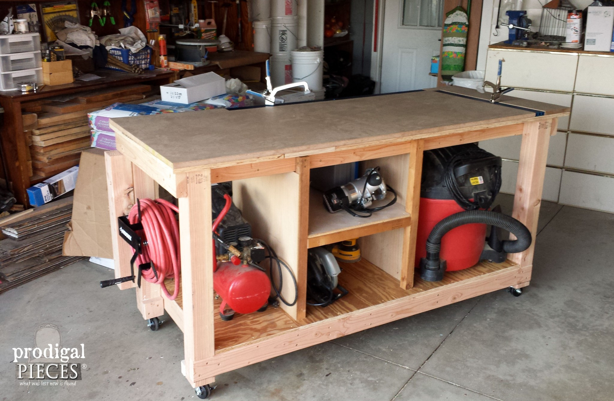 Best ideas about DIY Working Table
. Save or Pin DIY Workbench Fit for a Junker Prodigal Pieces Now.