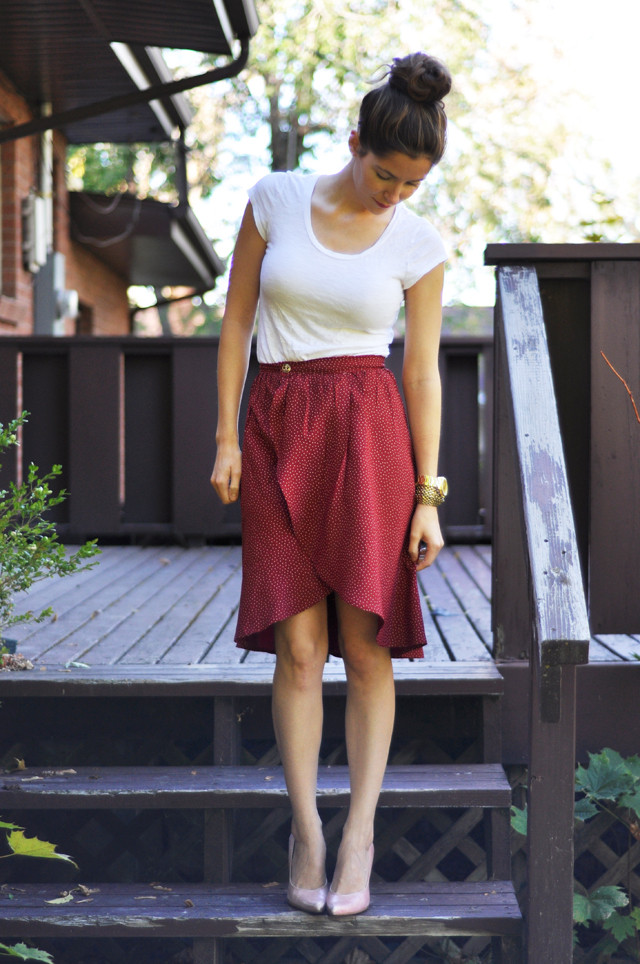 Best ideas about DIY Wrap Skirt
. Save or Pin Tulip wrap skirt tutorial Now.