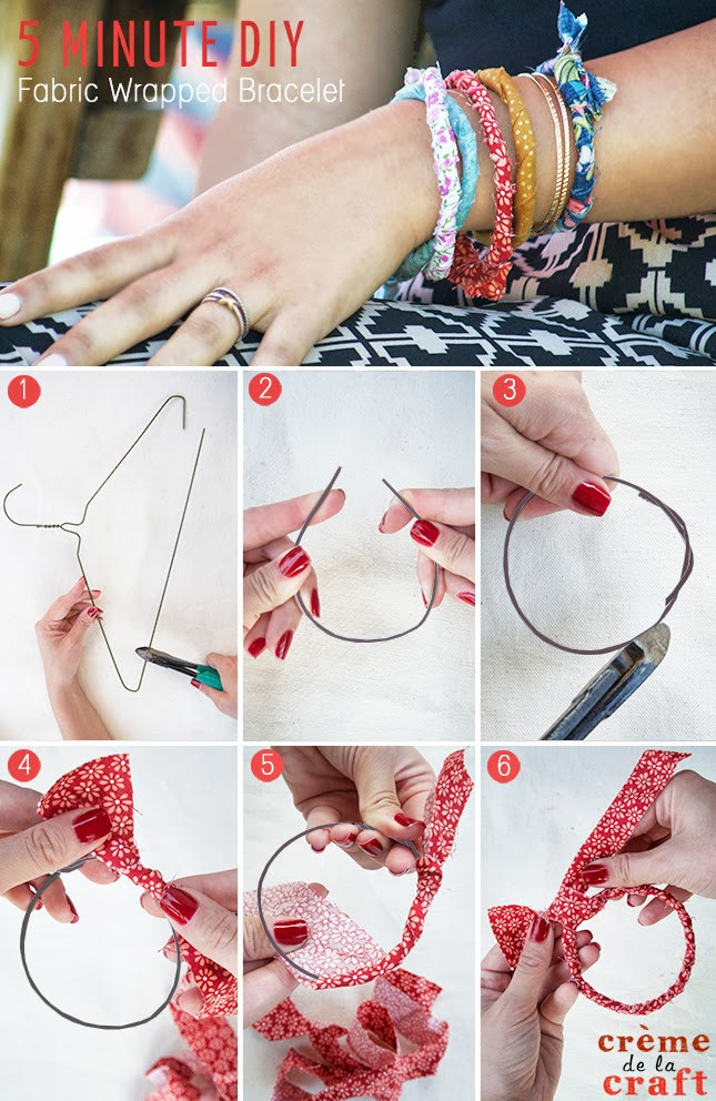Best ideas about DIY Wrapped Bracelet
. Save or Pin 5 Minute DIY Now.