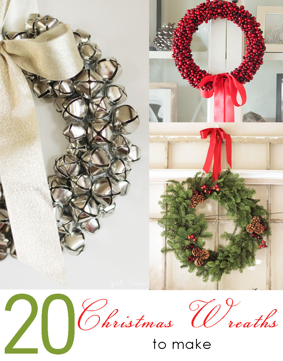 Best ideas about DIY Wreaths Christmas
. Save or Pin 20 Christmas Wreaths to Make girl Inspired Now.