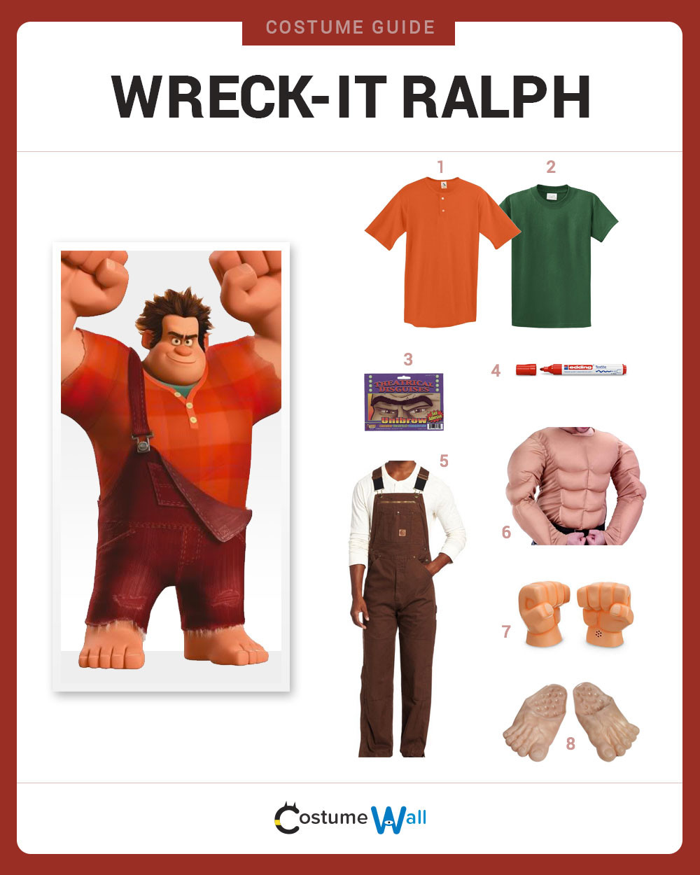 Best ideas about DIY Wreck It Ralph Costumes
. Save or Pin Dress Like Wreck It Ralph Costume DIY Outfit Now.