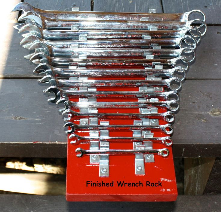 Best ideas about DIY Wrench Organizer
. Save or Pin MAGNETIC WRENCH HOLDER DIY Now.