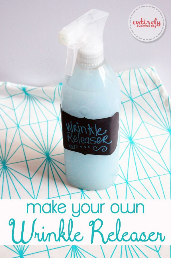 Best ideas about DIY Wrinkle Release Spray
. Save or Pin Make Your Own Wrinkle Releaser Entirely Eventful Day Now.