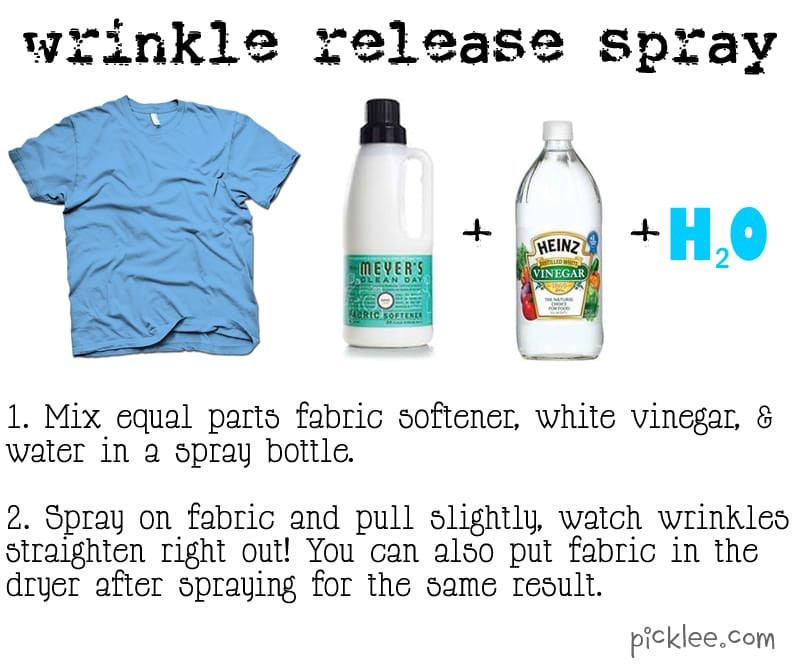 Best ideas about DIY Wrinkle Release Spray
. Save or Pin 10 Remarkable DIY Cleaning Solutions Now.