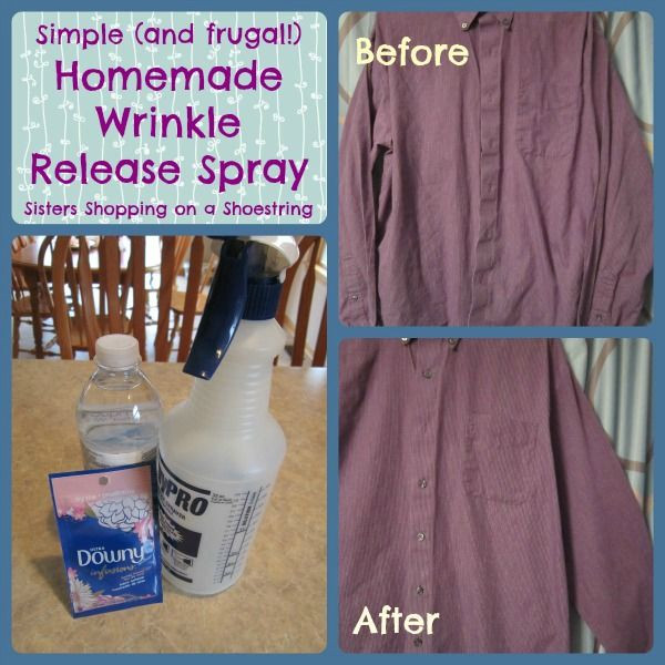Best ideas about DIY Wrinkle Release Spray
. Save or Pin Homemade Wrinkle Release Spray – Sisters Shopping Farm and Now.