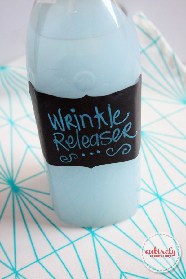 Best ideas about DIY Wrinkle Releaser
. Save or Pin Make Your Own Wrinkle Releaser Entirely Eventful Day Now.