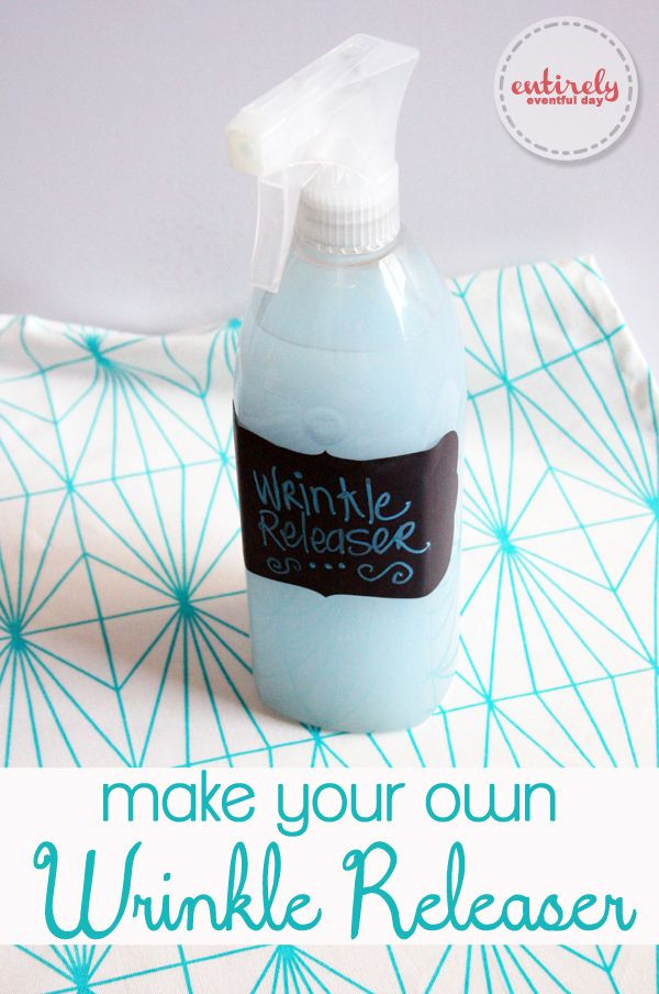 Best ideas about DIY Wrinkle Releaser
. Save or Pin Make Your Own Wrinkle Releaser Entirely Eventful Day Now.